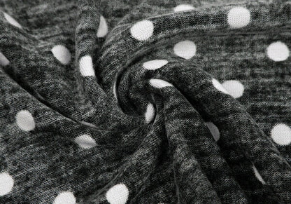 COMME des GARCONS Wool Dot Inside-Out Cardigan B/W Size M