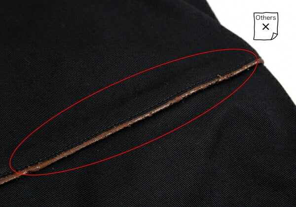 Jean Paul GAULTIER CLASSIQUE Piping Pants Black Size 40