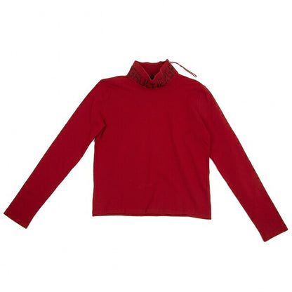 Jean Paul GAULTIER CLASSIQUE Logo Shirt Red Size 48