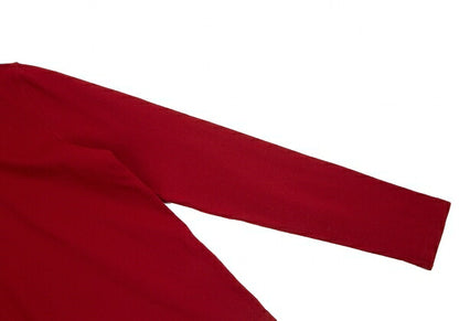 Jean Paul GAULTIER CLASSIQUE Logo Shirt Red Size 48