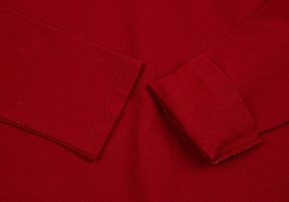 Jean Paul GAULTIER CLASSIQUE Logo Shirt Red Size 48