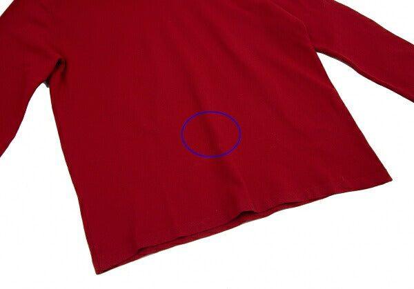 Jean Paul GAULTIER CLASSIQUE Logo Shirt Red Size 48