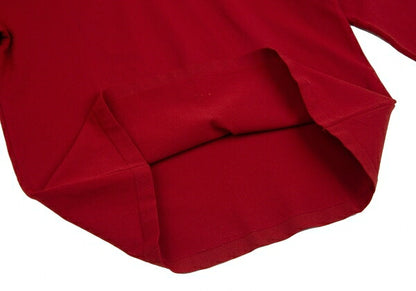 Jean Paul GAULTIER CLASSIQUE Logo Shirt Red Size 48