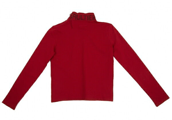 Jean Paul GAULTIER CLASSIQUE Logo Shirt Red Size 48