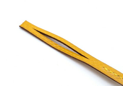 HERMES Mini Clochette Mustard