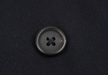 Yohji Yamamoto POUR HOMME Wool Gabardine Jacket Navy Size L