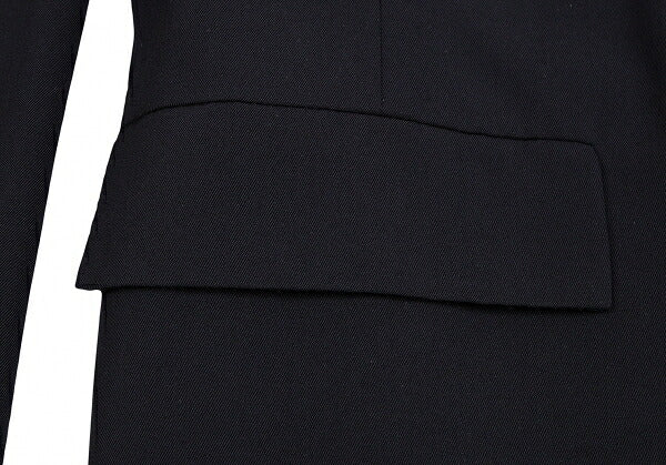 Yohji Yamamoto POUR HOMME Wool Gabardine Jacket Navy Size L