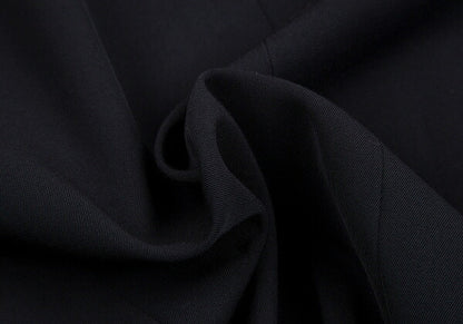 Yohji Yamamoto POUR HOMME Wool Gabardine Jacket Navy Size L