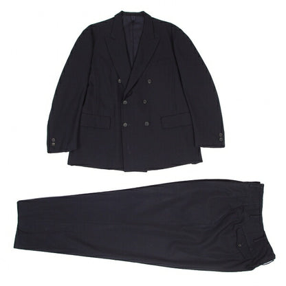 Yohji Yamamoto POUR HOMME Wool Gabardine Jacket Navy Size L