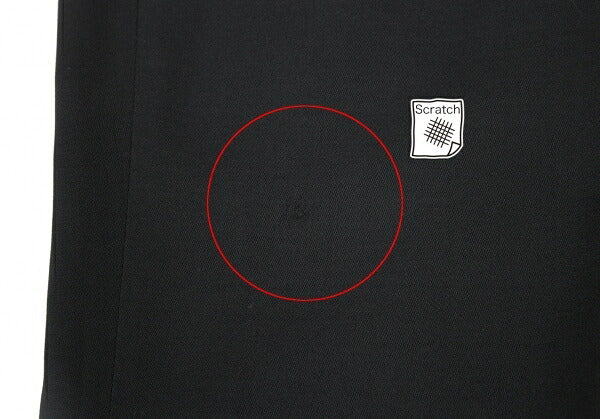 Yohji Yamamoto POUR HOMME Pleated Pants Black Size S