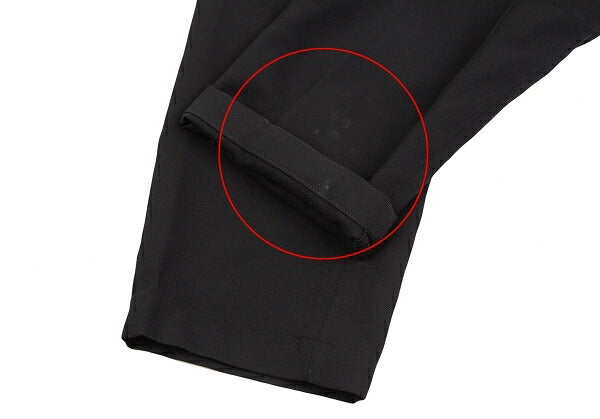 Yohji Yamamoto POUR HOMME Pleated Pants Black Size S