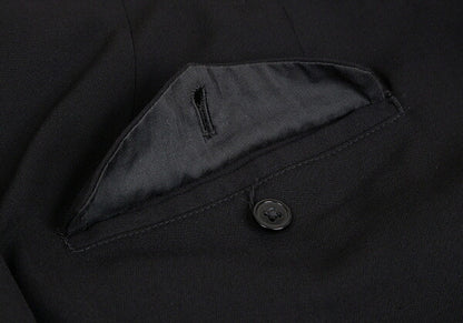 Yohji Yamamoto POUR HOMME Pleated Pants Black Size S