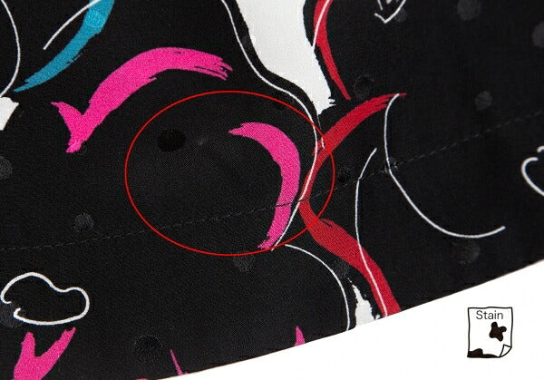 EMPORIO ARMANI Silk Floral Print Short Blouse Black Size 40