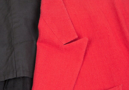 Yohji Yamamoto POUR HOMME Ethnic Red Black Jacket Size M