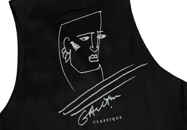 Jean Paul GAULTIER CLASSIQUE Back Gilet Charcoal Size E48