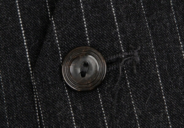 Jean Paul GAULTIER CLASSIQUE Back Gilet Charcoal Size E48