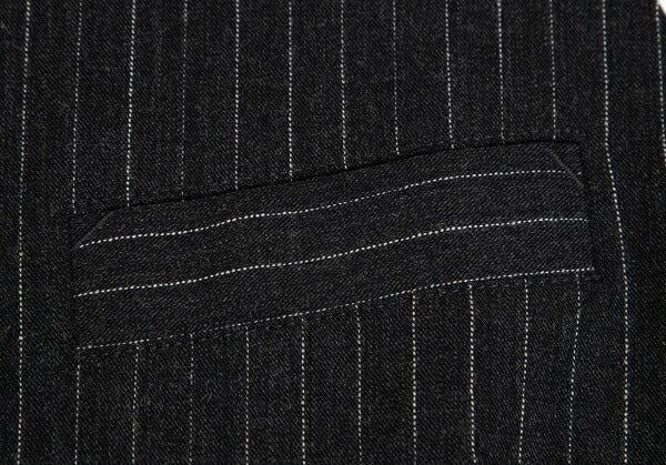 Jean Paul GAULTIER CLASSIQUE Back Gilet Charcoal Size E48