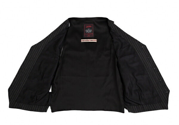 Jean Paul GAULTIER CLASSIQUE Back Gilet Charcoal Size E48