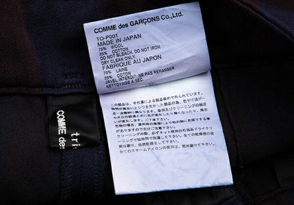 tricot COMME des GARCONS Garment Dyed Pants Blue Size S