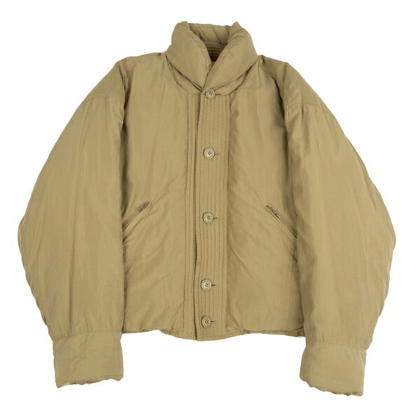 ISSEY MIYAKEMEN Nylon Down Jacket Beige Size M
