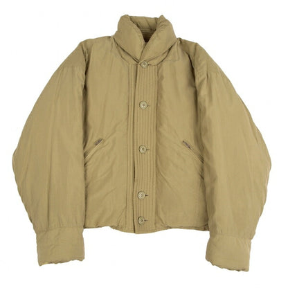 ISSEY MIYAKEMEN Nylon Down Jacket Beige Size M