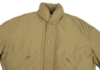 ISSEY MIYAKEMEN Nylon Down Jacket Beige Size M