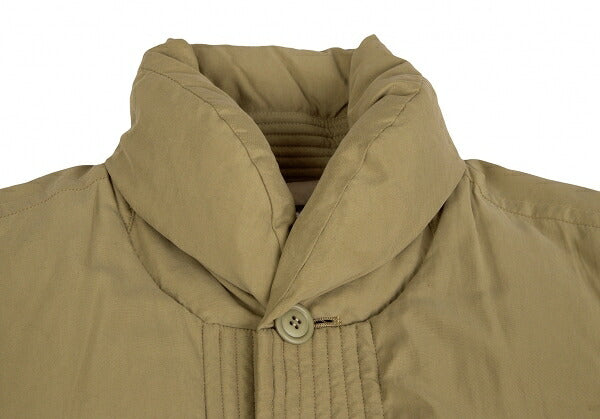 ISSEY MIYAKEMEN Nylon Down Jacket Beige Size M