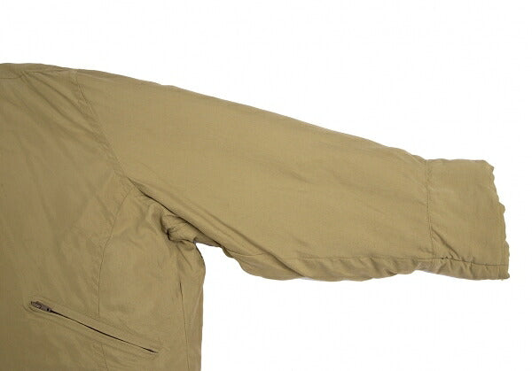 ISSEY MIYAKEMEN Nylon Down Jacket Beige Size M