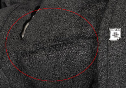 COMME des GARCONS 10AW Heavy Irregular Gray Blouson Size XS