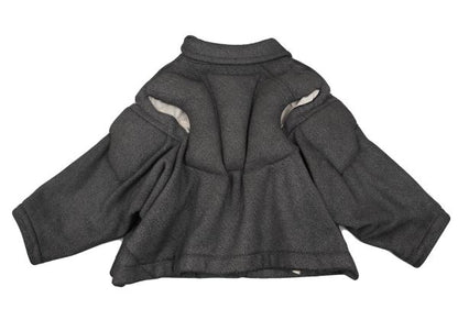 COMME des GARCONS 10AW Heavy Irregular Gray Blouson Size XS