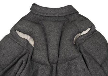 COMME des GARCONS 10AW Heavy Irregular Gray Blouson Size XS