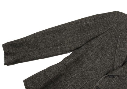 Y's Silk Low Gauge Jacket Gray Size 2