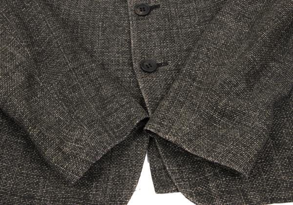Y's Silk Low Gauge Jacket Gray Size 2