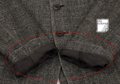 Y's Silk Low Gauge Jacket Gray Size 2