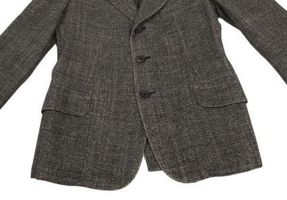 Y's Silk Low Gauge Jacket Gray Size 2
