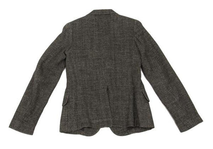 Y's Silk Low Gauge Jacket Gray Size 2