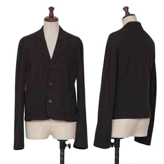 tricot COMME des GARCONS Cotton Stretch Jacket Black Size M