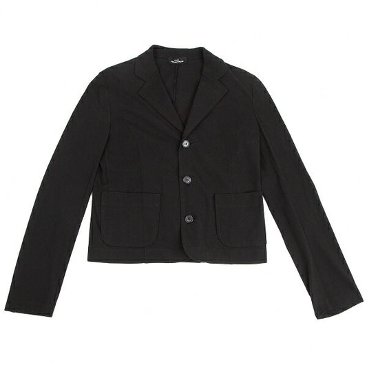 tricot COMME des GARCONS Cotton Stretch Jacket Black Size M