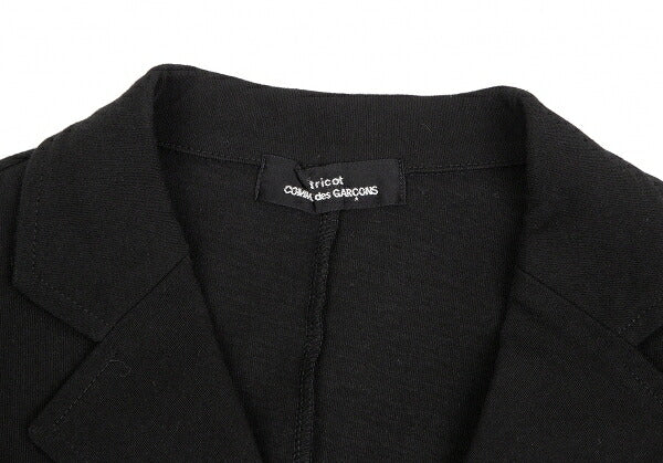 tricot COMME des GARCONS Cotton Stretch Jacket Black Size M