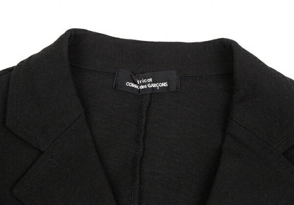 tricot COMME des GARCONS Cotton Stretch Jacket Black Size M