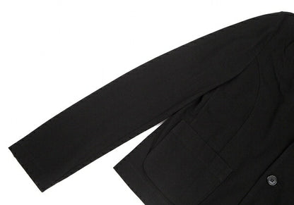 tricot COMME des GARCONS Cotton Stretch Jacket Black Size M
