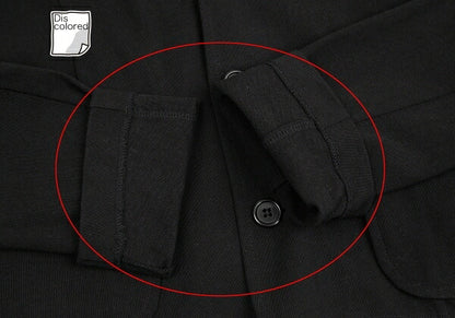 tricot COMME des GARCONS Cotton Stretch Jacket Black Size M