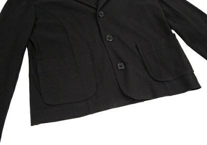 tricot COMME des GARCONS Cotton Stretch Jacket Black Size M