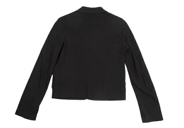 tricot COMME des GARCONS Cotton Stretch Jacket Black Size M