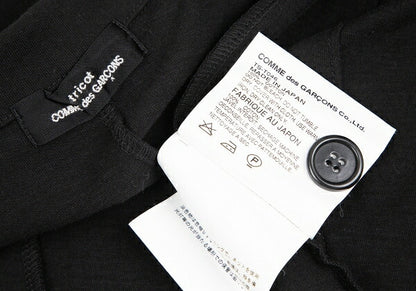 tricot COMME des GARCONS Cotton Stretch Jacket Black Size M