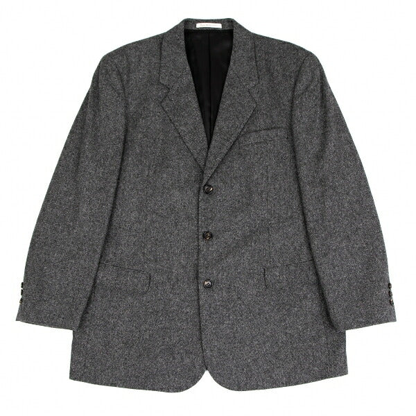 Papas MOON Cashmere Blend Wool Jacket Gray Size M