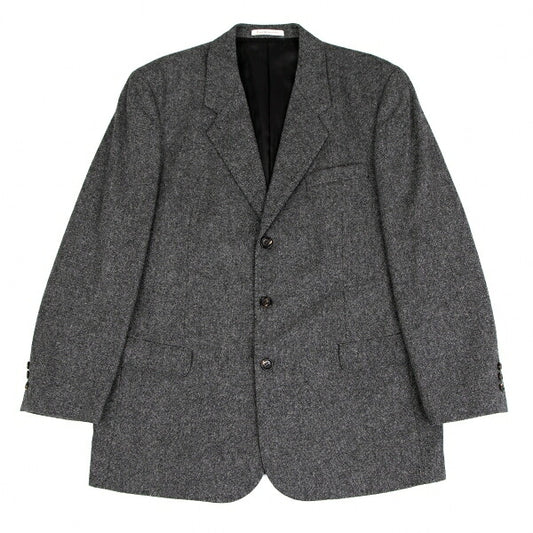 Papas MOON Cashmere Blend Wool Jacket Gray Size M