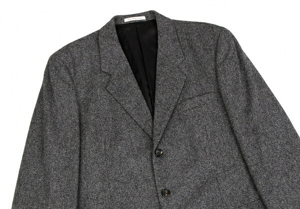 Papas MOON Cashmere Blend Wool Jacket Gray Size M