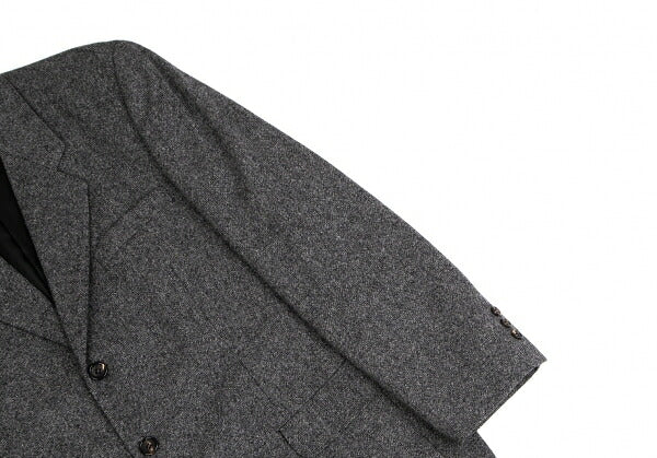 Papas MOON Cashmere Blend Wool Jacket Gray Size M