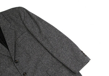 Papas MOON Cashmere Blend Wool Jacket Gray Size M